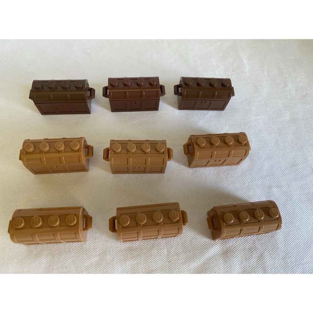Lot of 9 LEGO Treasure Chests 4739/29336/28699 #77 - Picture 1 of 2